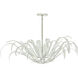 Kagra 12 Light 56 inch White Chandelier Ceiling Light