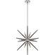 Jupiter Star 12 Light 24 inch Brushed Nickel Pendant Ceiling Light