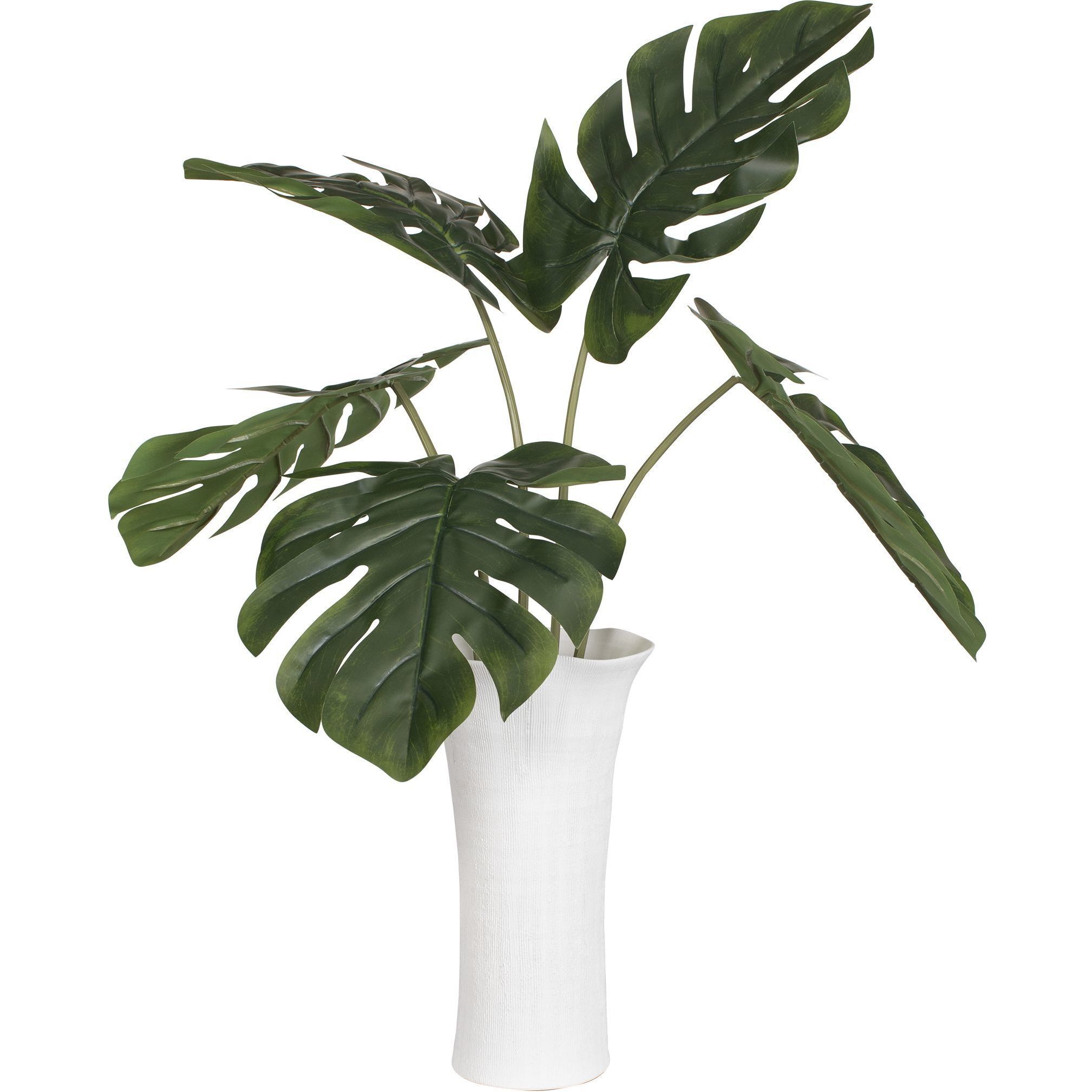 Muse White and Green Vase Centerpiece