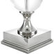 Galvin 26.38 inch 100 watt Crystal Glass Table Lamp Portable Light