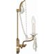 Karrington Sconce Wall Light in Aged Brass