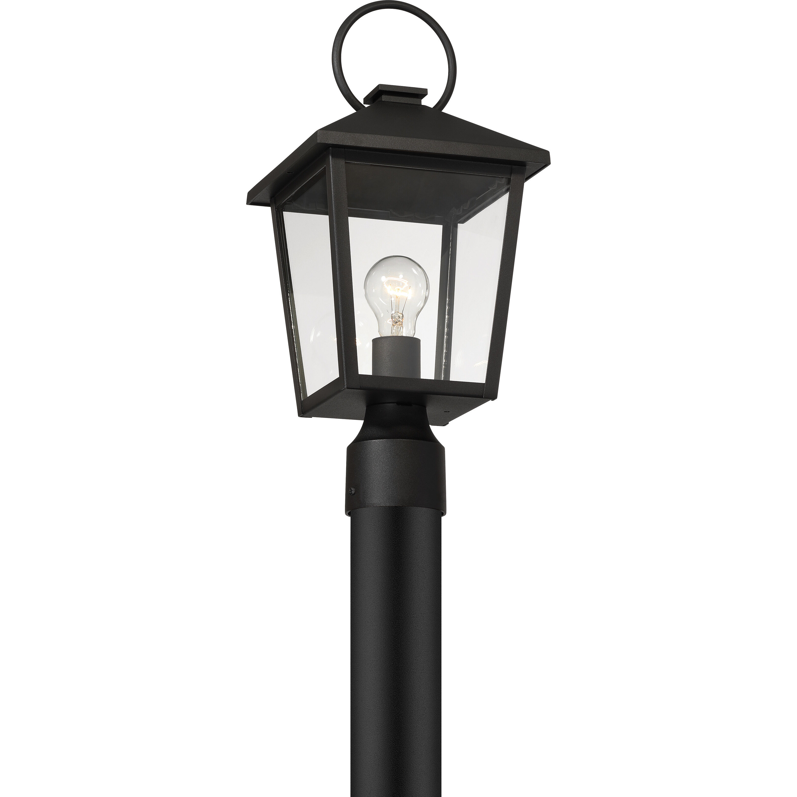 Parkside 1 Light 17.25 inch Sand Coal Outdoor Post Mount