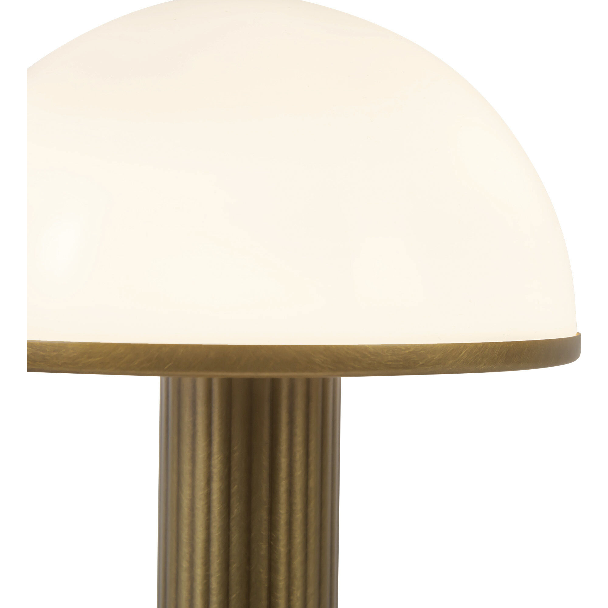 Vienna 9.25 inch 3 watt Vintage Brass Table Lamp Portable Light