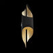 Clasp LED 4 inch Bronze and Gold Leaf ADA Wall Sconce Wall Light