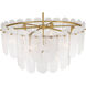 Oldmill 9 Light 30 inch Legacy Brass Pendant Ceiling Light