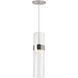 Sean Lavin Manette LED Satin Nickel Pendant Ceiling Light, Integrated LED