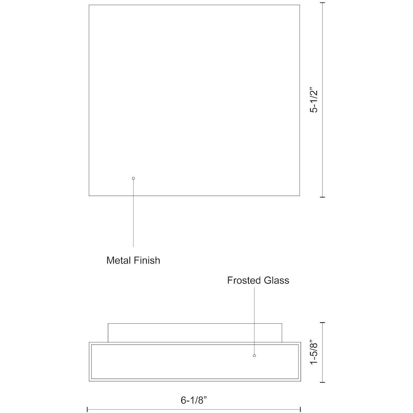 Mica All-terior Wall Light in White