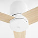Banzai 52 inch Studio White with Studio White/Washed Oak Blades Ceiling Fan