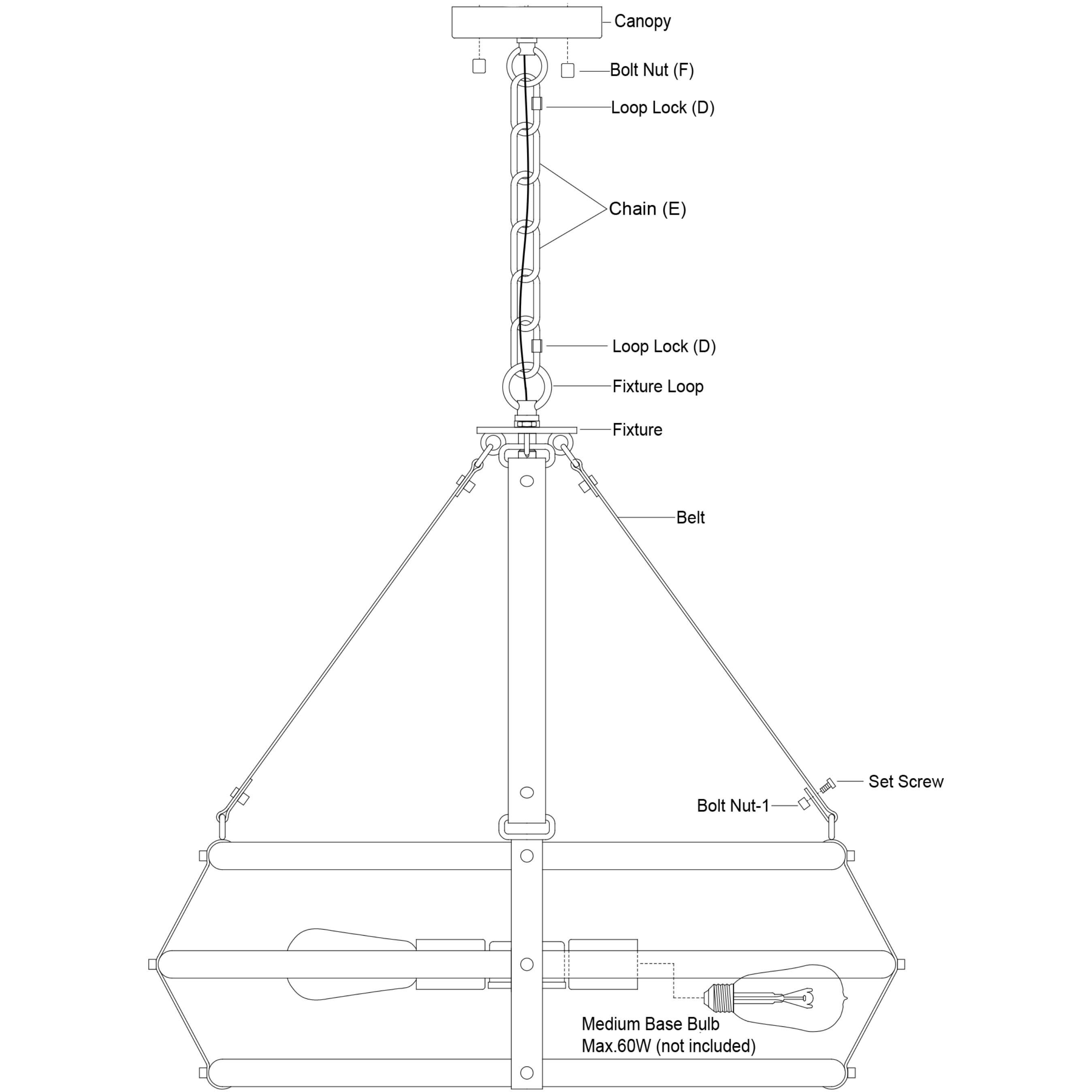 Taylor LED 24 inch Textured Black and Ash Gray Pendant Ceiling Light