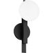 Julep LED 7.25 inch Matte Black Vanity Light Wall Light