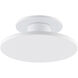 Twist-N-Lite LED 8 inch White Semi-Flush Mount Ceiling Light, WAC Limited
