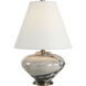Monumento 15.75 inch Grey Bolgi Marble Table Lamp Portable Light
