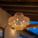 Medlock 8 Light 32 inch Burnished Brass Outdoor Chandelier