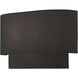 Bainbridge 2 Light 13 inch Black ADA Wall Sconce Wall Light