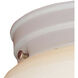 Elowen 1 Light 8 inch White Flush Mount Ceiling Light