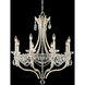Signature Adley 8 Light 30 inch Ferro Black Chandelier Ceiling Light in Radiance