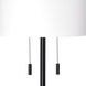 Lincoln 60.5 inch 60 watt Black Floor Lamp Portable Light