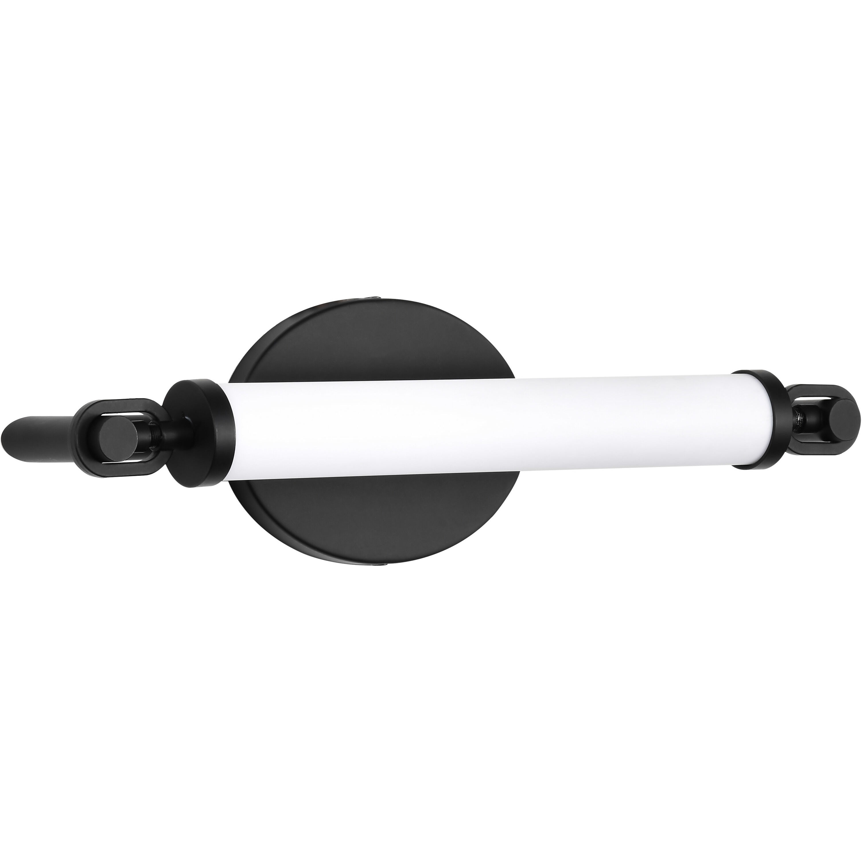 Edgeworth LED 15.75 inch Matte Black Vanity Light Wall Light