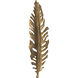 Sago Leaf Antique Gold Dimensional Wall Art