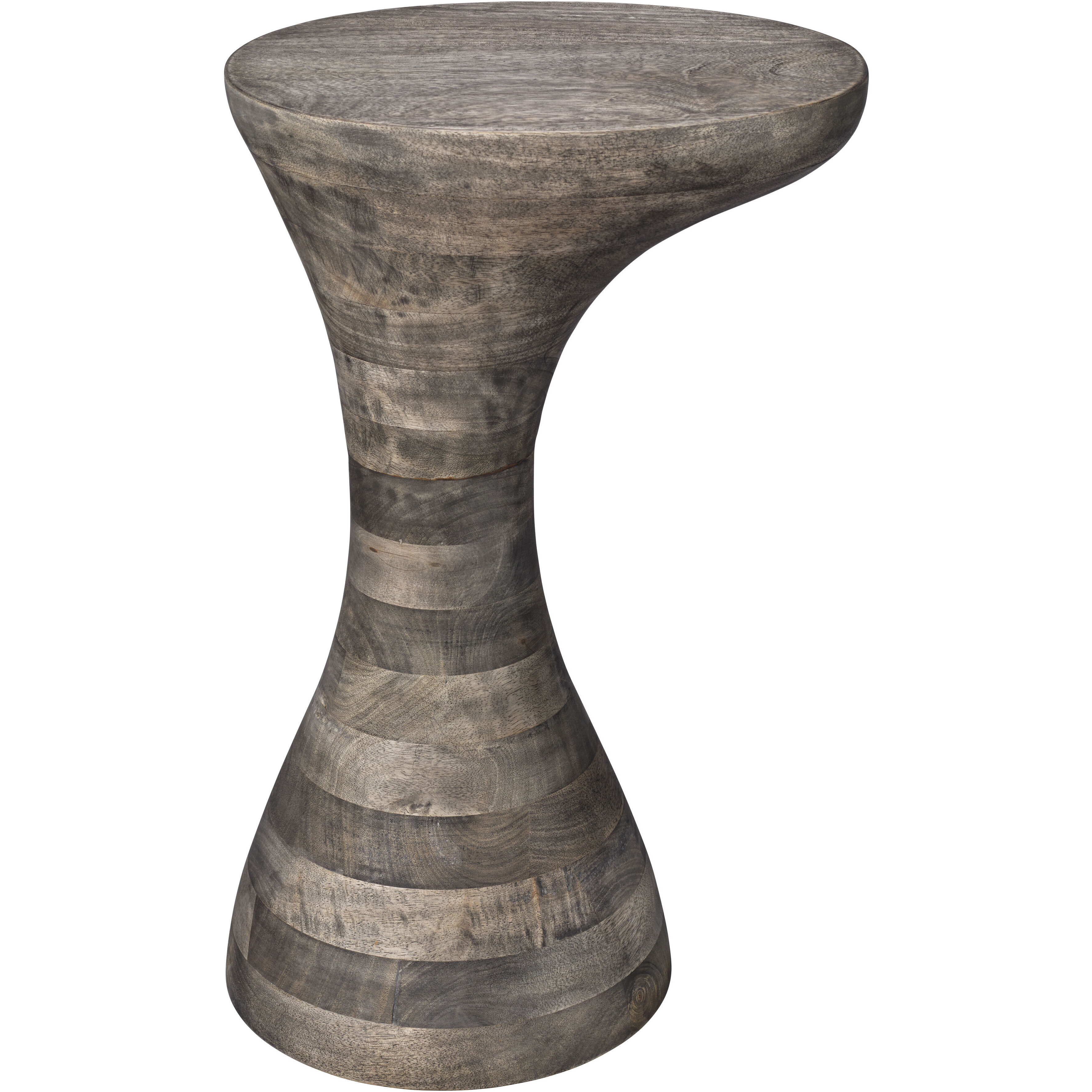 Toadstool 23 X 14 inch Grey Wash Drink Table, Inline