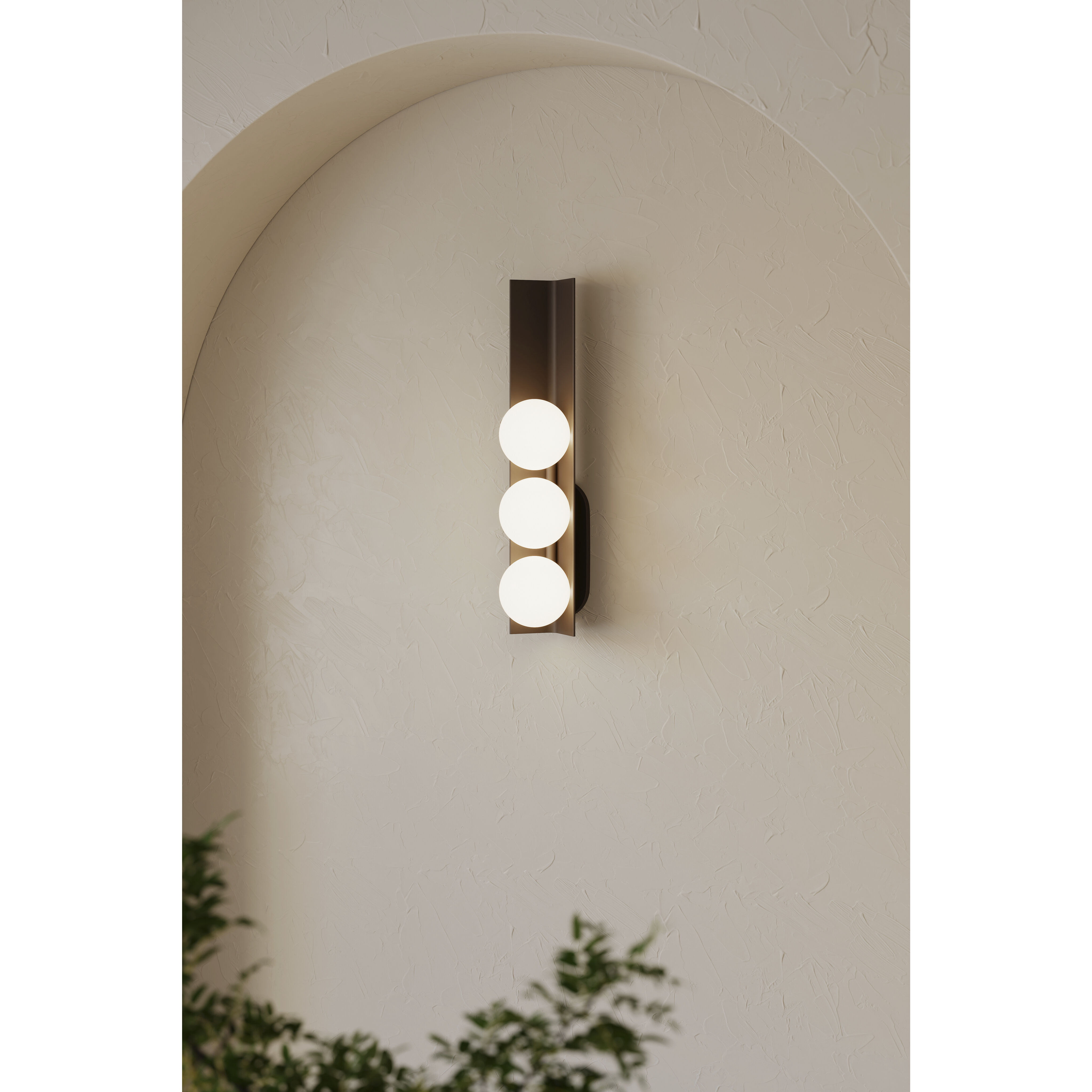 Vestra LED 5 inch Dark Bronze Wall Sconce Wall Light