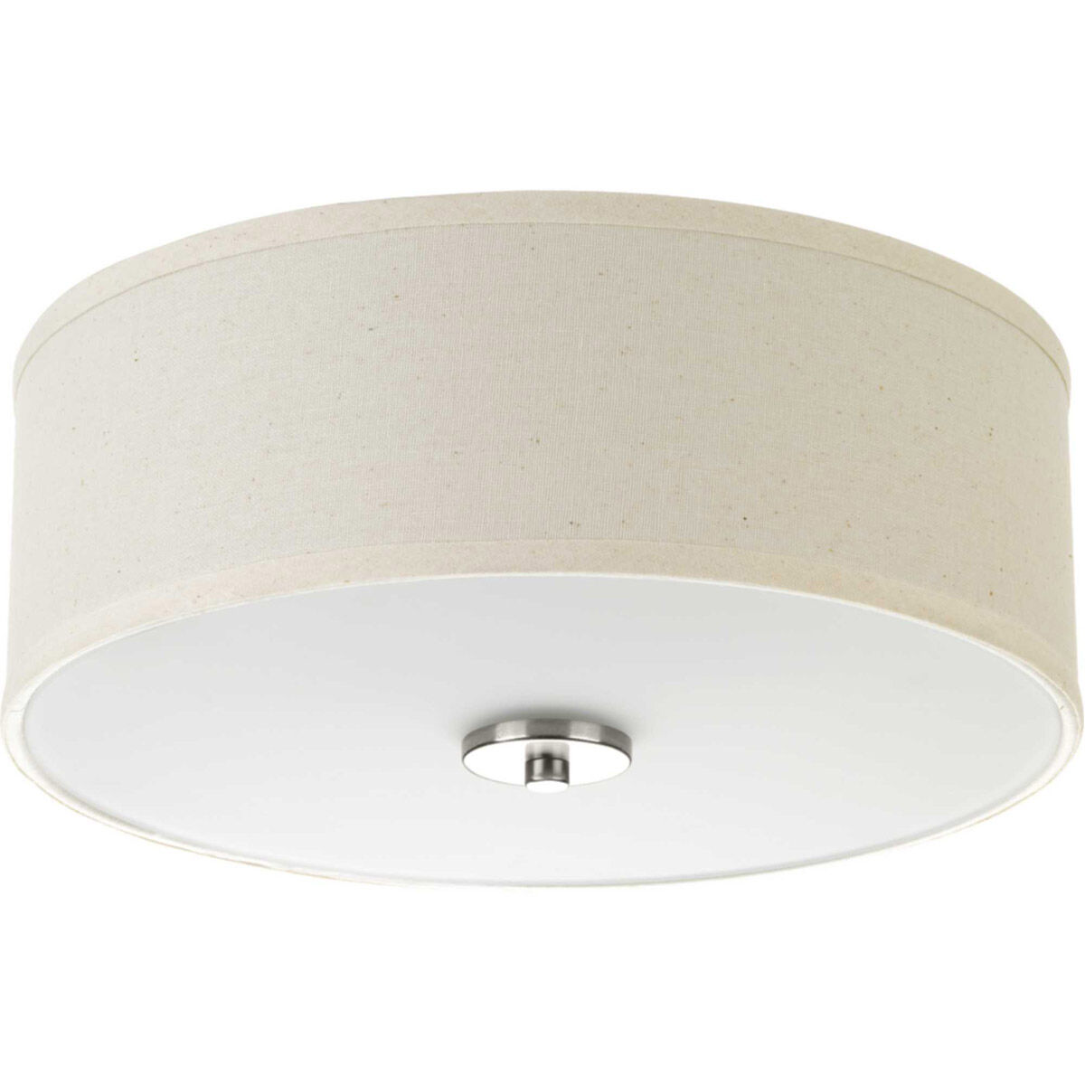 Mark 2 Light 13 inch Brushed Nickel Flush Mount Ceiling Light