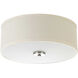 Mark 2 Light 13 inch Brushed Nickel Flush Mount Ceiling Light