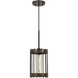 Cantania 1 Light 7 inch Painted Metal Pendant Ceiling Light