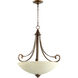 Lariat 4 Light 22.5 inch Oiled Bronze Pendant Ceiling Light