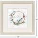 Joy Noel Gray and Green and Multi and Red Framed Art, Propac