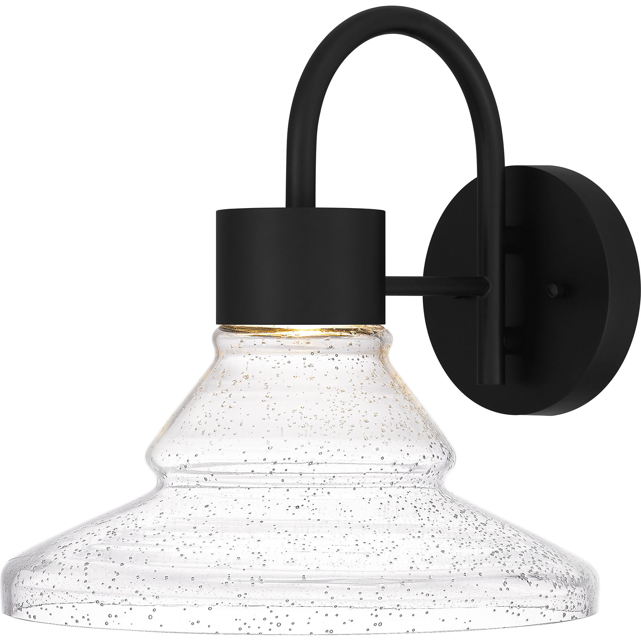 Felix LED 12 inch Matte Black Outdoor Wall Lantern