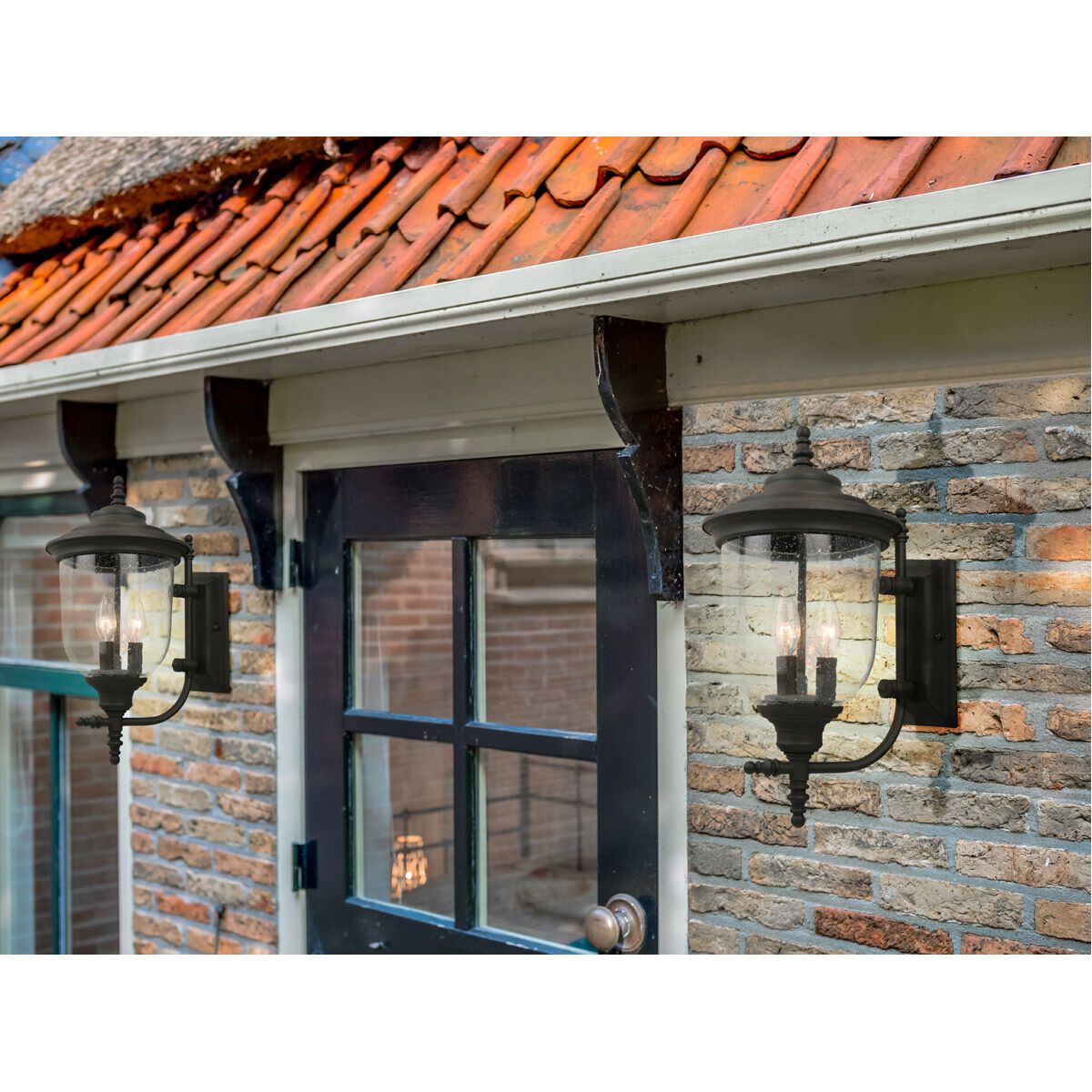 Pinedale 3 Light 17.5 inch Matte Bronze Outdoor Wall Light