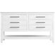 Karson 60 X 34 inch White Bathroom Vanity Cabinet