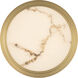 Elanor 12 inch Antique Brushed Brass Flush Mount Ceiling Light