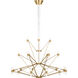 Sean Lavin Lassell 42 Light 46 inch Natural Brass Chandelier Ceiling Light