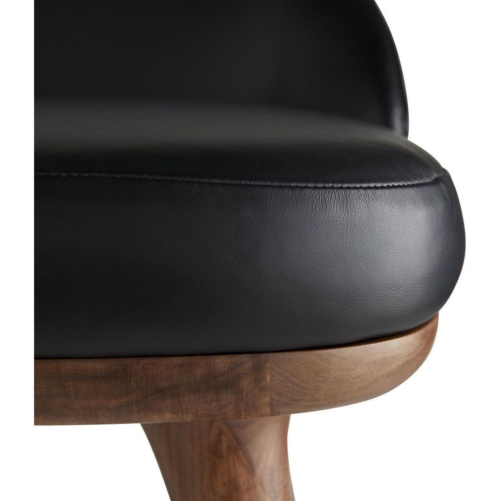 Walsh 29 inch Black Counter Stool