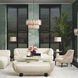 Colette Ariane Beige Orange Armchair