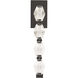Sean Lavin Collier LED 3 inch Dark Bronze ADA Wall Sconce Wall Light in 3000K