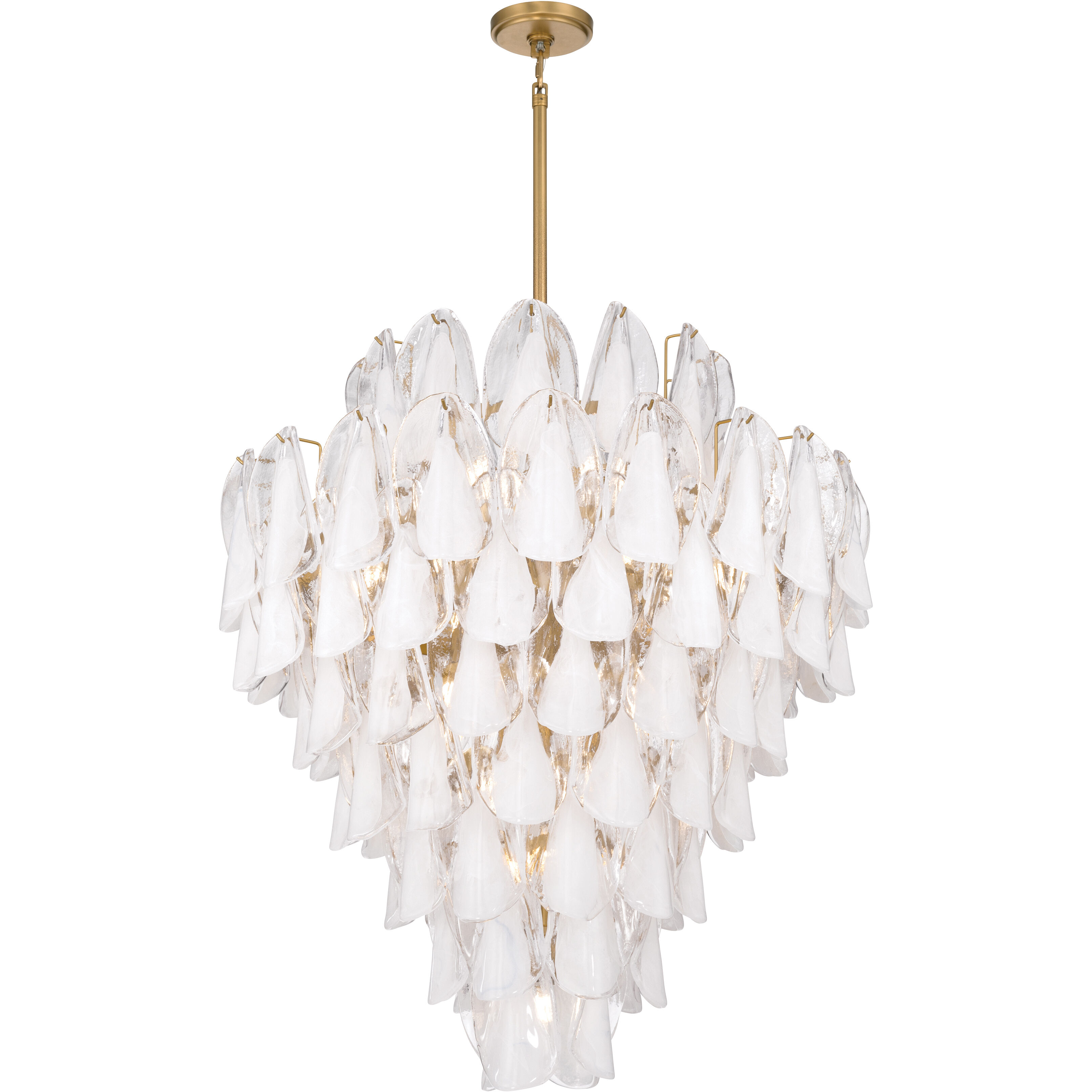 Verla Crest 21 Light 32.5 inch Legacy Brass Pendant Ceiling Light