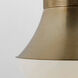 Kelly Wearstler Precision LED 24 inch Antique-Burnished Brass Pendant Ceiling Light