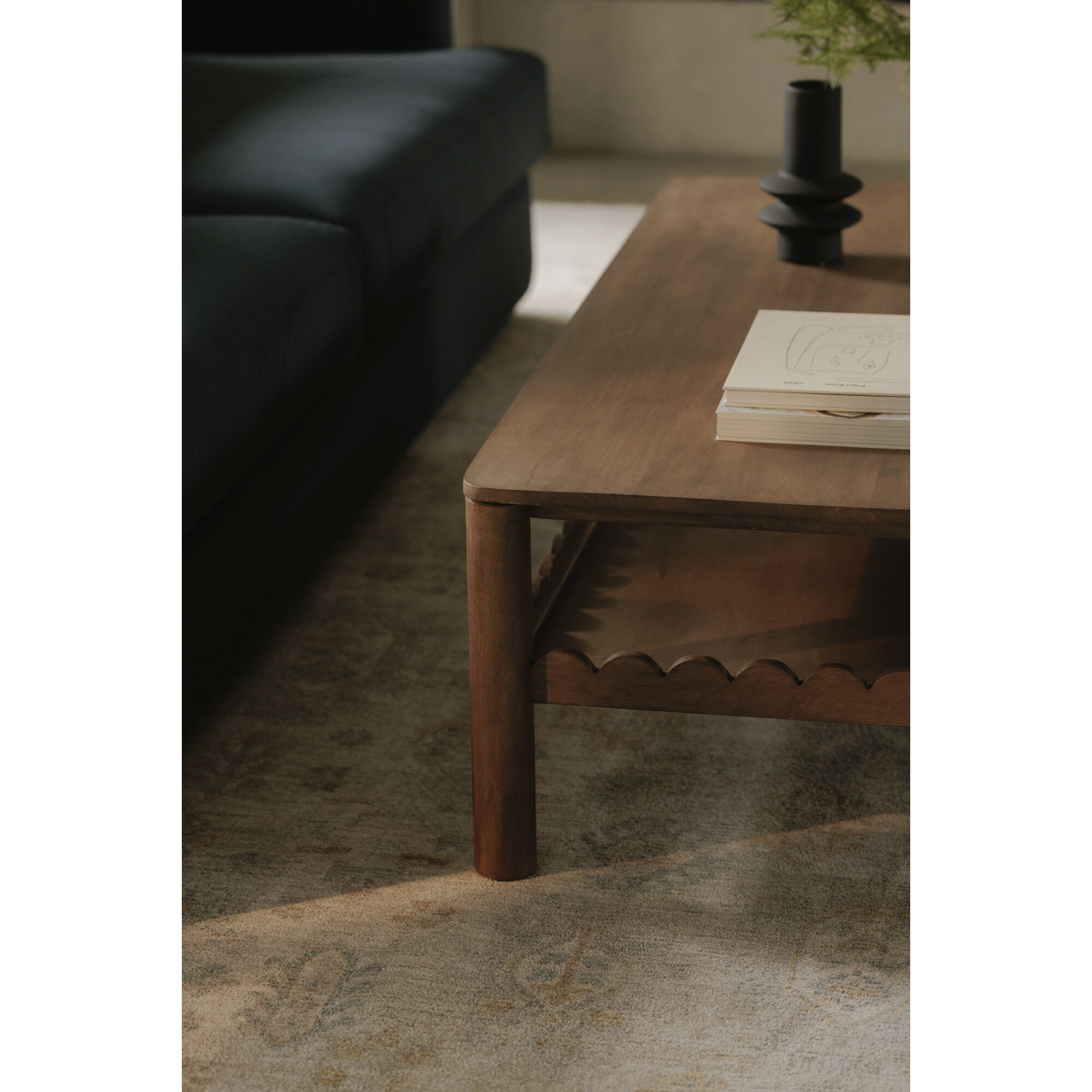 Wiley 52 X 25.5 inch Brown Coffee Table