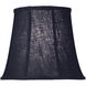 Ellie Black 12 inch Lampshade, Drum
