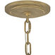 Dune LED 32 inch Burnished Gold Chandelier Ceiling Light