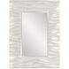 Zenith 39 X 31 inch Glossy White Wall Mirror