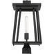 Denver 1 Light 19 inch Black Outdoor Post Lantern
