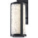 Great Outdoors Salt Creek LED 16 inch Coal Outdoor Wall Sconce