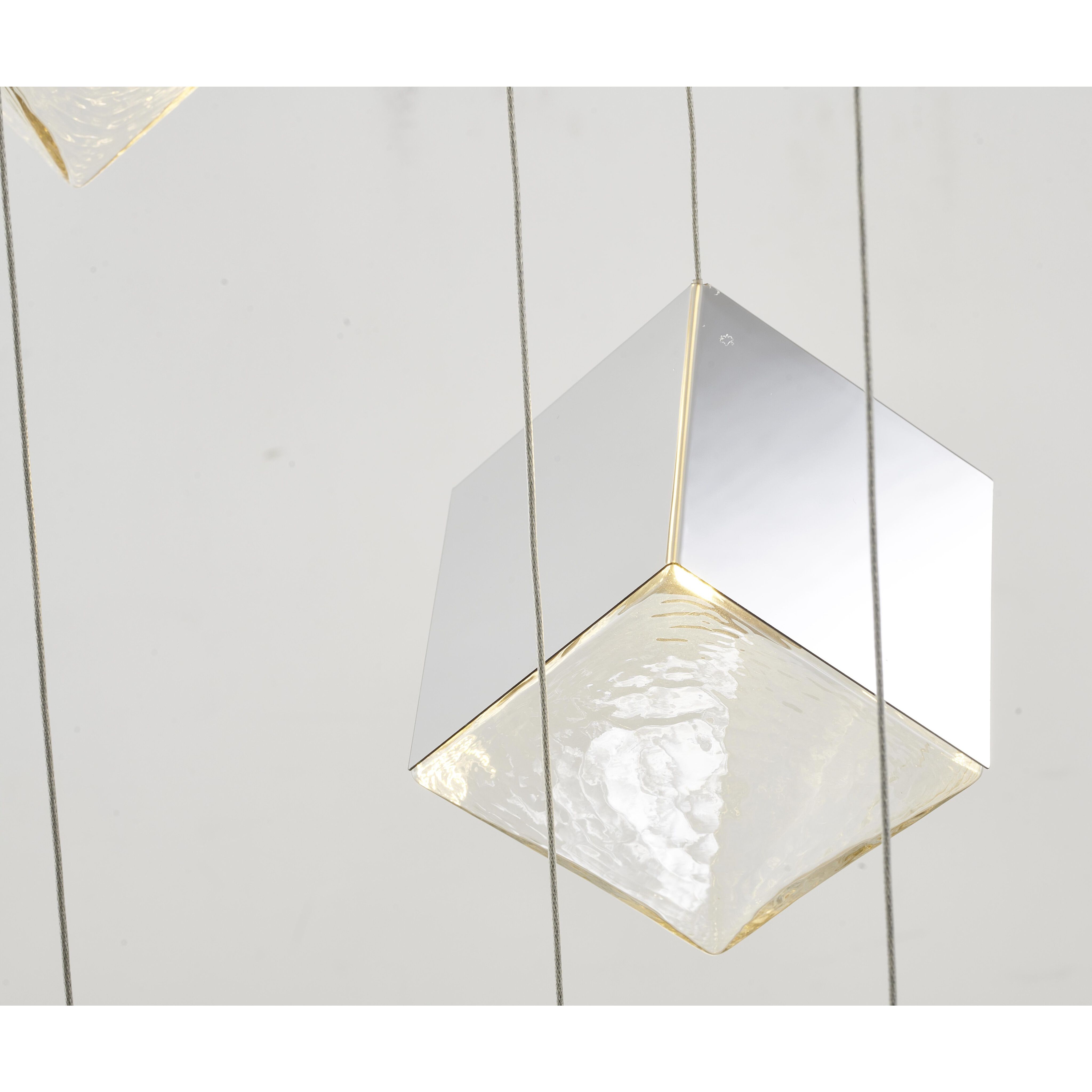 Canada 9 Light 27.5 inch Chrome Chandelier Ceiling Light