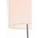 Ines 59.5 inch 40 watt Concrete Gray Floor Lamp Portable Light