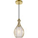 Miya 1 Light 7 inch Brass Pendant Ceiling Light