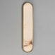 Plinth LED 5.25 inch Natural Aged Brass ADA Wall Sconce Wall Light